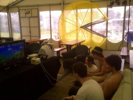 Campzone 2012 pacman